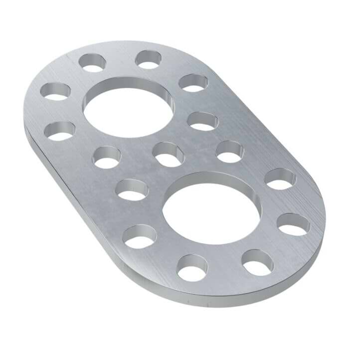 1105 Series Round-End Pattern Plate-56mm