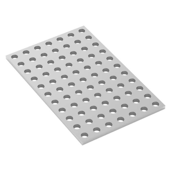 1116 Series Aluminum Grid (7 x 11 Hole, 56 x 88mm)Plates 