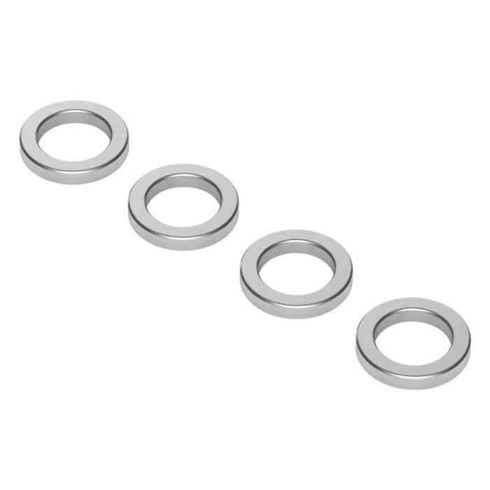1502 Series 4mm ID Space (6mm OD, 1mm Length) - 4 Pack