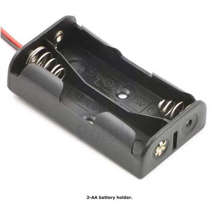2-AA Battery Holder