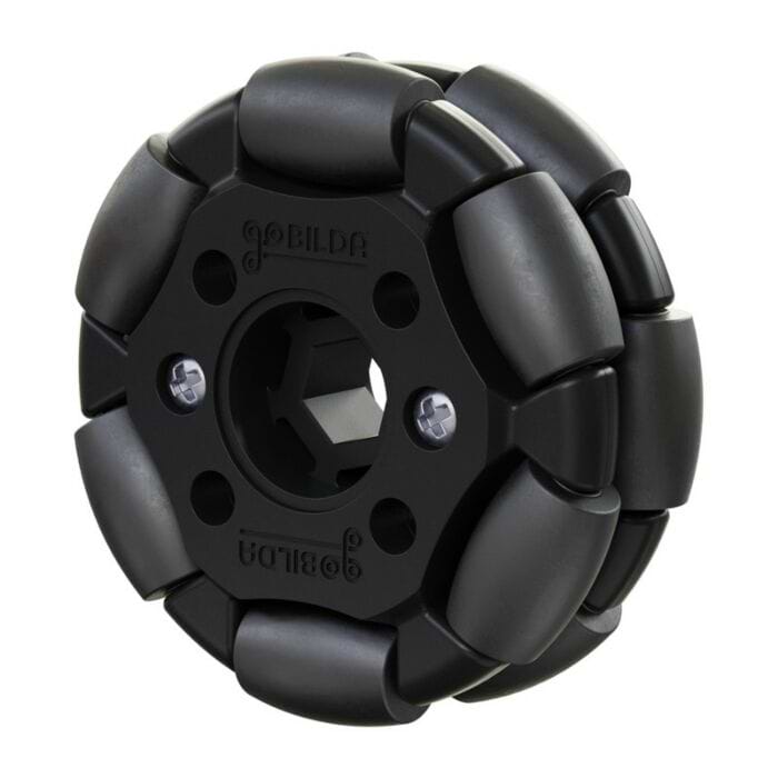 3624 Series Omni Wheel (8mm REX™ Bore, 48mm Diameter, 50A Durometer)