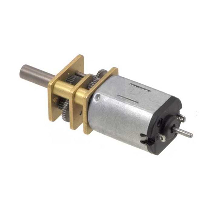 50:1 Micro Metal Gearmotor LP 6V with Extended Motor Shaft 