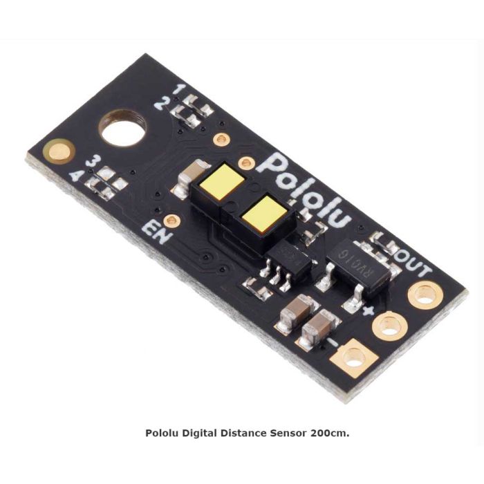 Pololu Distance Sensor with Pulse Width Output, 300cm Max