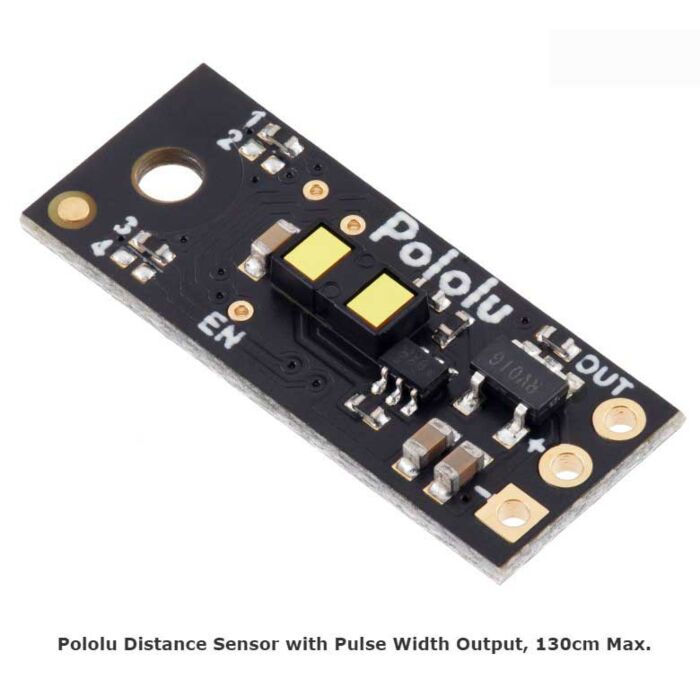 Pololu Distance Sensor with Pulse Width Output, 130cm Max