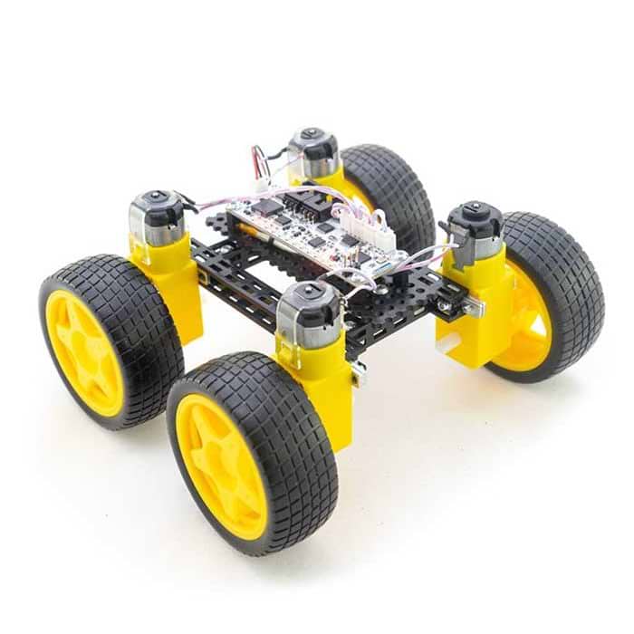 TOTEM DIY SMARTPHONE BLUETOOTH CONTROLLED 4WD CAR CHASSIS KIT