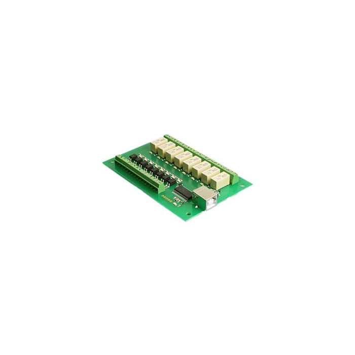 USB-OPTO-RLY88 - 8 Channel Optically Isolated Inputs, 8 Channel Relays