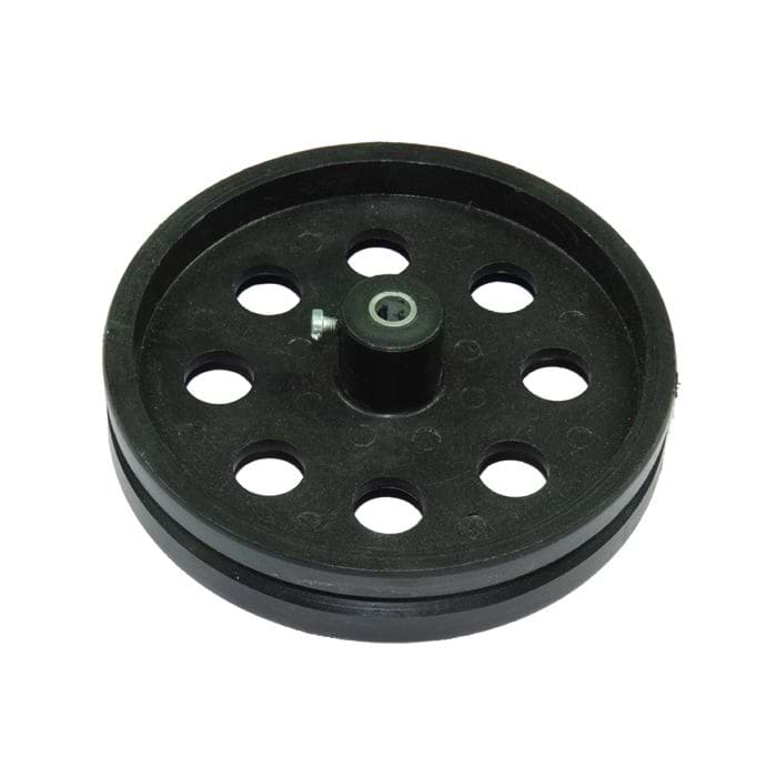 Big Pulley for Tracked Belt 2cm face view