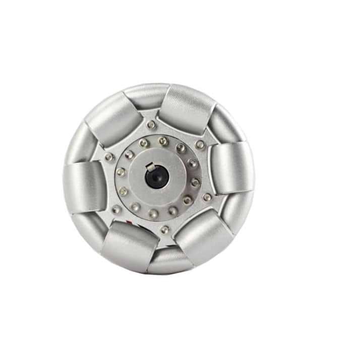 100mm Aluminium Single Omni Wheel for ball balance Ballbot 