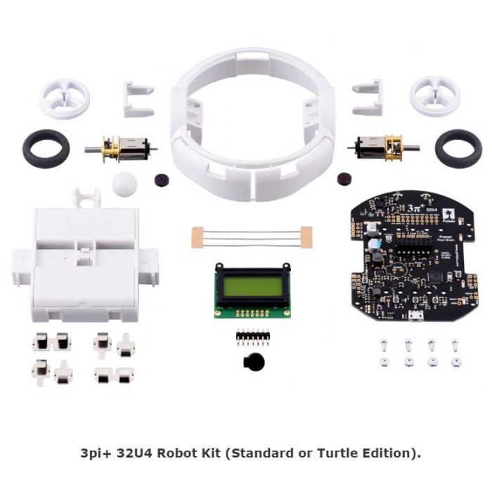 3pi+ 32U4 Robot Kit with 30:1 MP Motors (Standard Edition Kit) 3740
