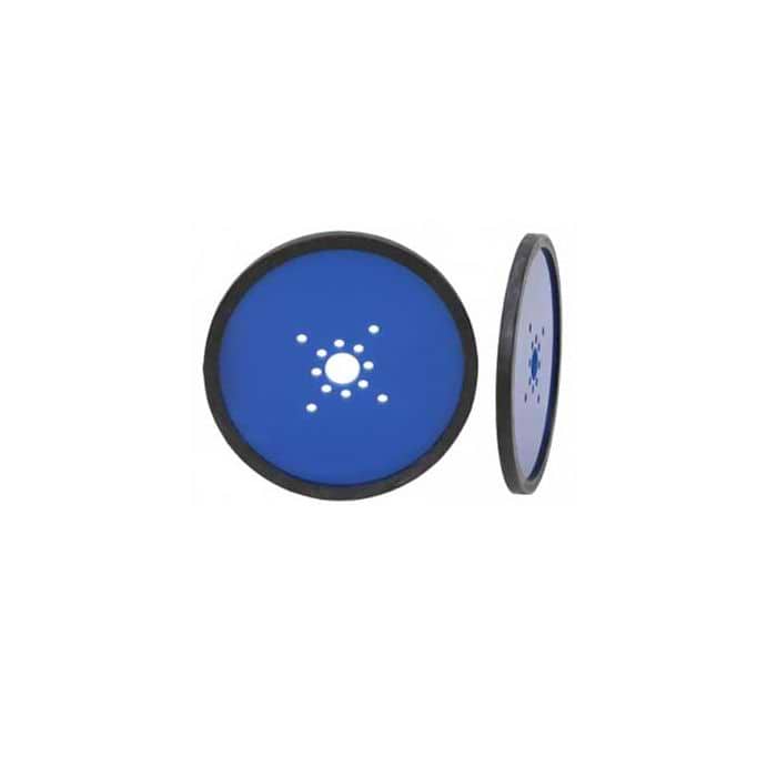 4.00" Precision Disk Wheel (2 pack) Blue
