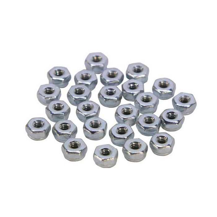 6-32 Nylock Nuts Pack (25 pack)