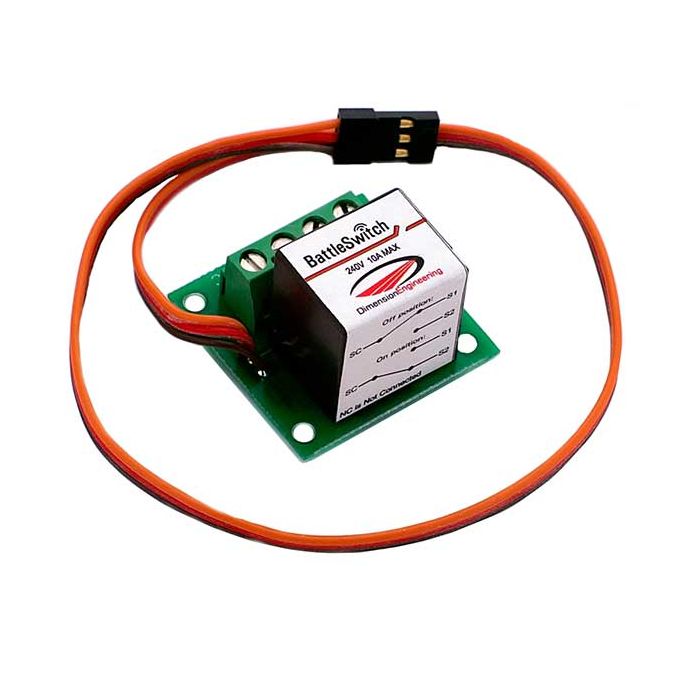 BattleSwitch Radio Controlled 10A Relay 