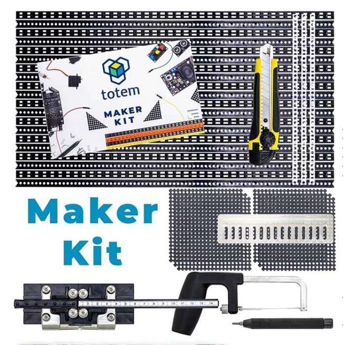 TOTEM Maker Kit complete with included tools