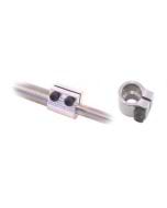 1/8" to 1/8" Clamping Shaft Coupler 