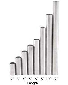 1" Bore Stainless Tubing - 10 " Length