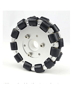 127mm Double Aluminium Omni Wheel 