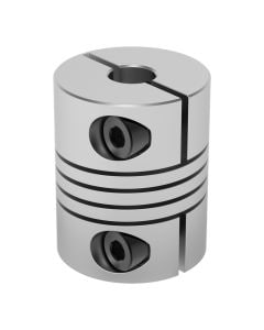 6mm to 6mm Flexible Clamping Shaft Coupler
