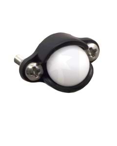 Ball Caster with 3/8" Plastic Ball