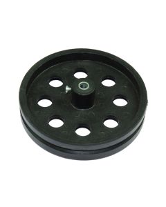 Big Pulley for Tracked Belt 2cm face view