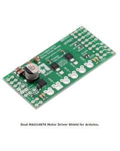 Dual MAX14870 Motor Driver Shield for Arduino SKU 2519
