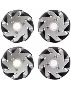 60mm Aluminium Mecanum Wheel Set 4pcs
