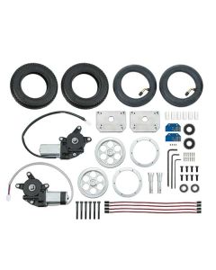Motor Mount & Wheel Kit - Aluminium