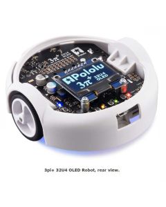 3pi+ 32U4 OLED Robot - Standard Edition (30:1 MP Motors), Assembled