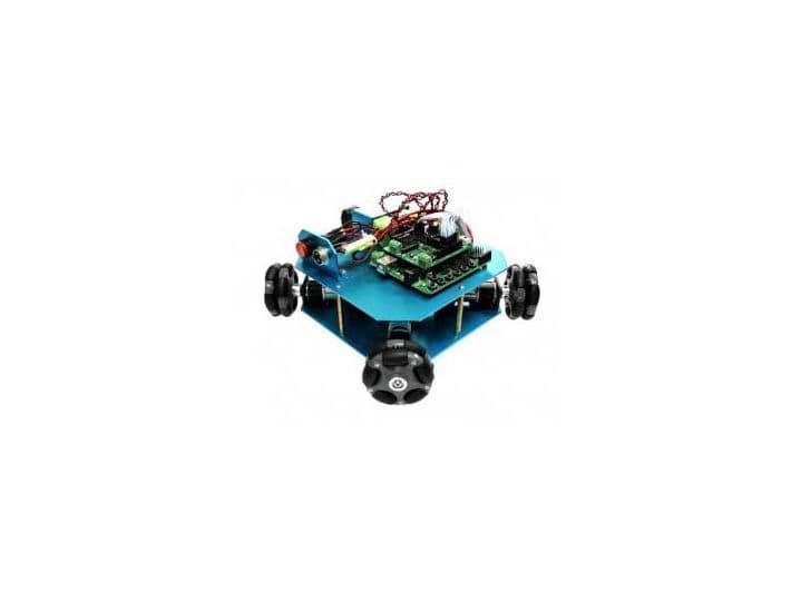 4WD 58mm Omni Wheel Arduino Robot - RobotShop