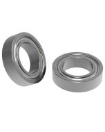 3/8" ID x 5/8" OD Non-Flanged Ball Bearing Pack of two