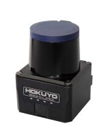 The Hokuyo UST-20LX is a popular LiDAR scanner owing to it's compact form factor and high performance level.