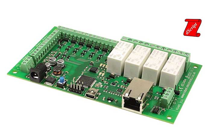DS3484 - 4 x 16A Ethernet relay