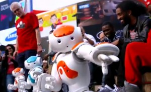 Nao robot dancing Gangnam Style on The Gadget Show