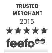 We've received a Feefo Customer Service Award!