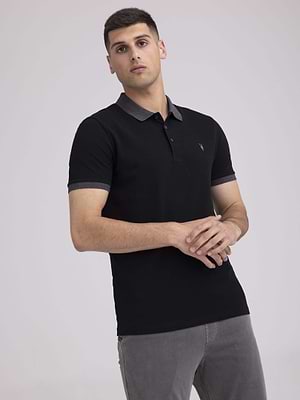 פולו All Saints Orlando שחורה