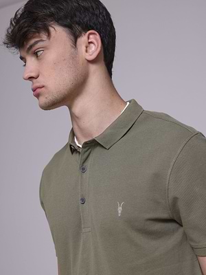 פולו All Saints חאקי בהיר