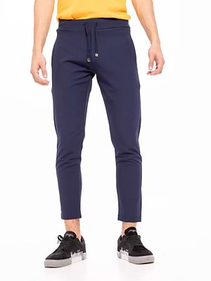 MONSONEGO elegants sport spants blue מכנס אלגנט כחול