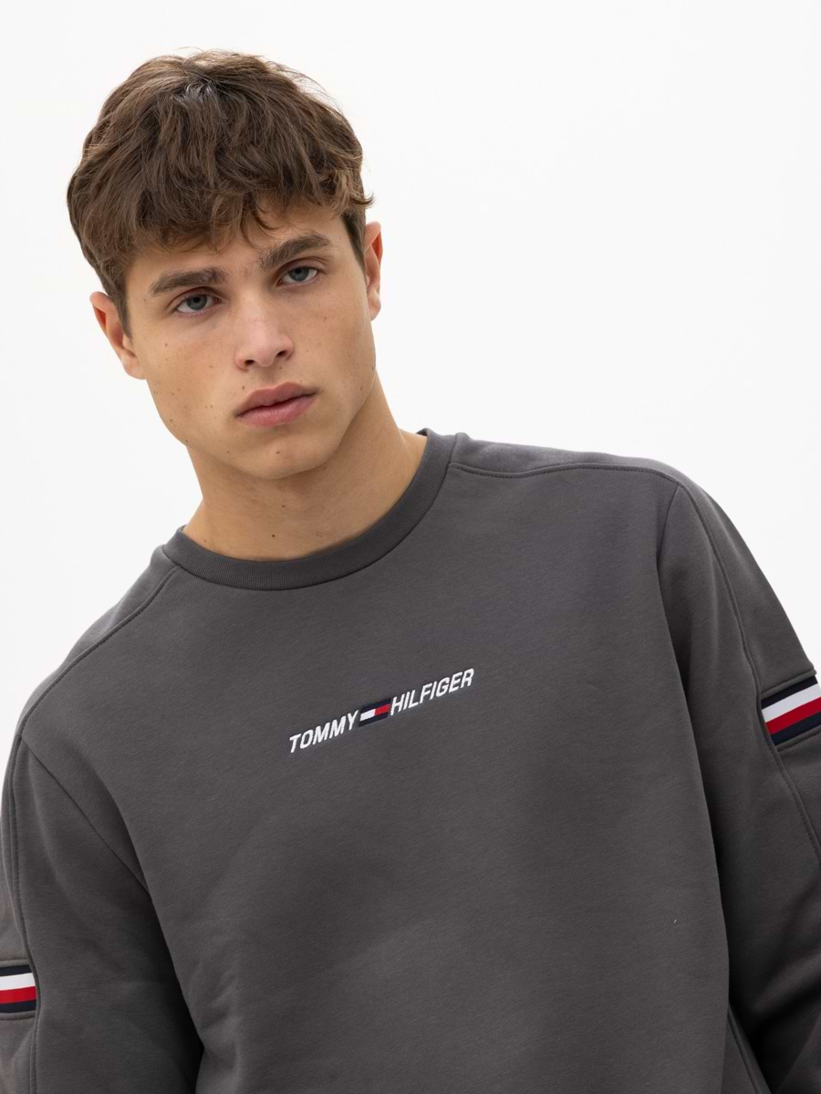 ג'ק מונסונגו JackMonsonego - TOMMMY HILFIGER dark gray smalll logo ...