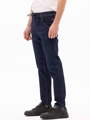 DIESEL jogg jeans navy גינס כחול כהה משופשף