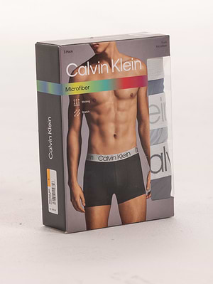 מארז תחתונים  Calvin Klein microfiber צבעים כהים