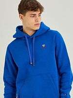JackMonsonego TOMMY HILFIGER royal blue hoodie small logo th TH