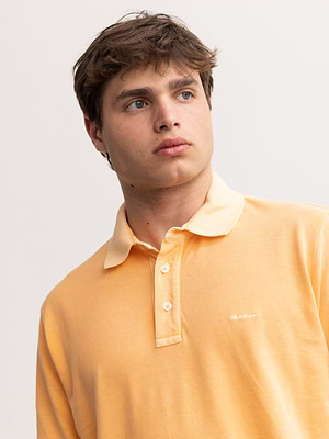 גאנט פולו בצבע כתום ווש GANT polo (regular fit) sun faded orange