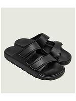 HUGO sandal black white כפכפים הוגו שחור שחור מונוגרם