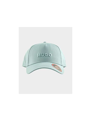 HUGO light blue כובע תכלת לוגו טון על טון