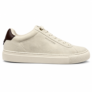TOMMY HILFIGER dark grey 020  סניקרס בצבע אבן בהיר זמש