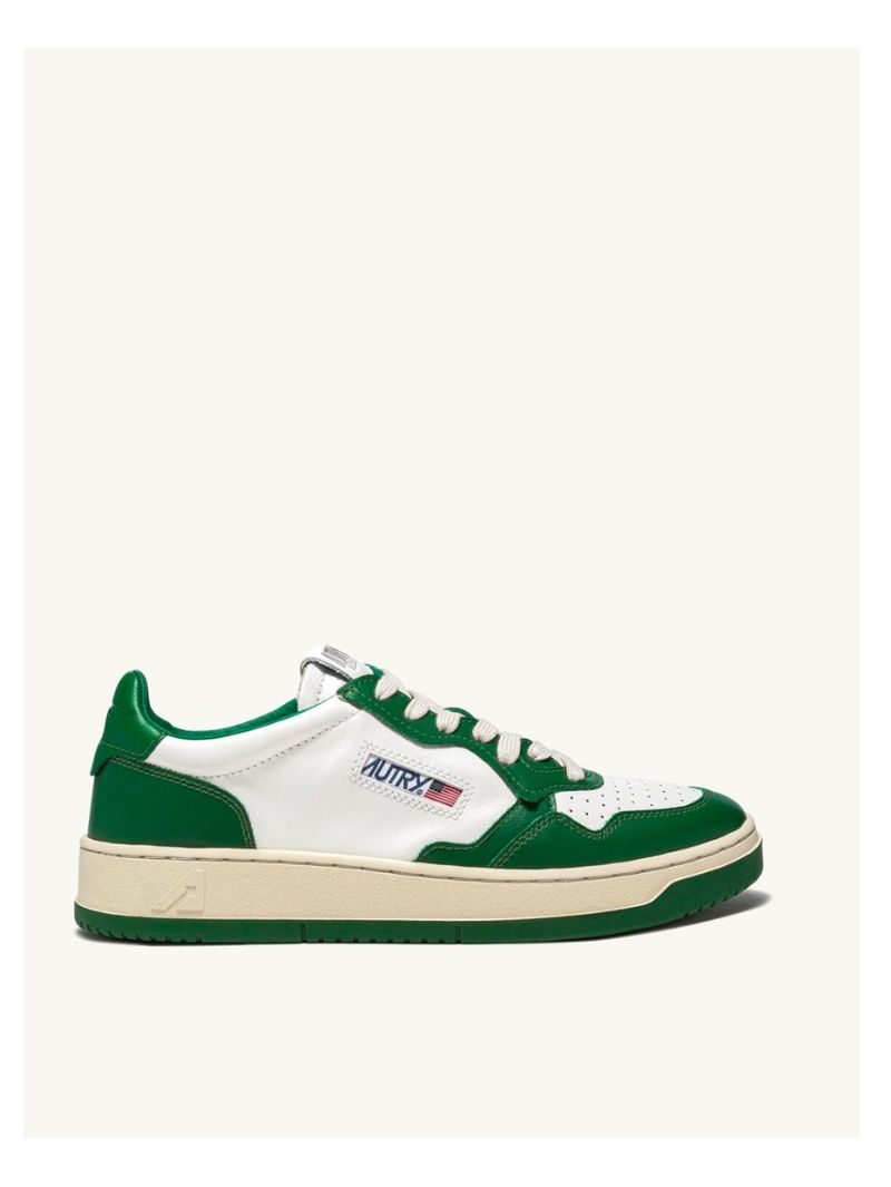 AUTRY green white sneakers סניקרס ירוק לבן WB03
