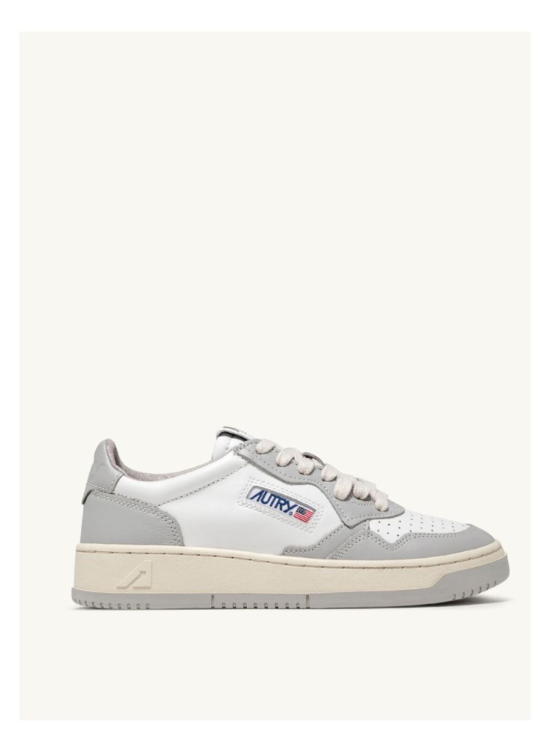 AUTRY grey white sneakers סניקרס אפור לבן WB10