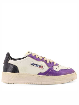 AUTRY vintage SV53 purple sneakers סניקרס שחור סגול משופשף וינטג'