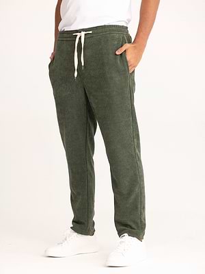 PALM MYKONOS super vintage green pants מכנס קורדרוי בצבע ירוק בקבוק