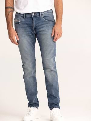 DIESEL jeans d-struk בצבע כחול בהיר משופשף