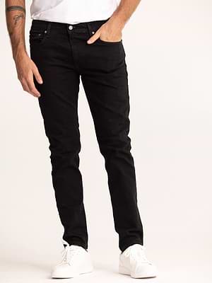 LEVI'S jeans גינס בצבע שחור קלאסי  512